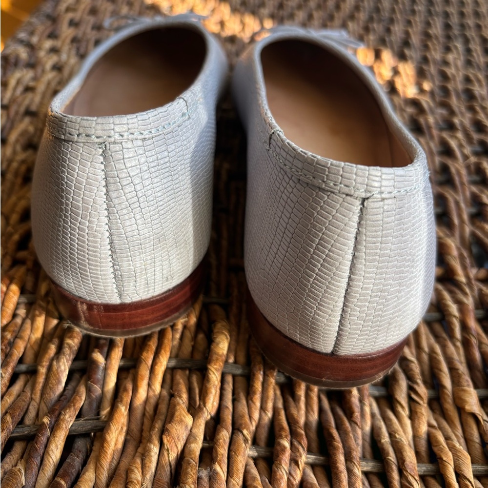 Madewell Women's Grey Ballet Flats 9 - Picture 6 of 7